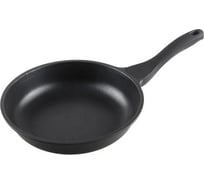 Сковорода PERFECTO LINEA 26x6.0 см, Black + Крышка стеклянная 26 см 55-260013-1