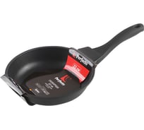 Сковорода PERFECTO LINEA 22x5.5 см, Black + Крышка стеклянная, 220-240-260 мм 55-220013-1