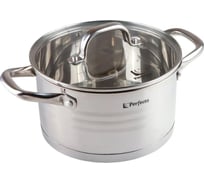 Кастрюля PERFECTO LINEA из нержавеющей стали, 3.4 л, 20x11, серия MILAGROS+ Черпак, серия Cozy Nest 50-002011-1