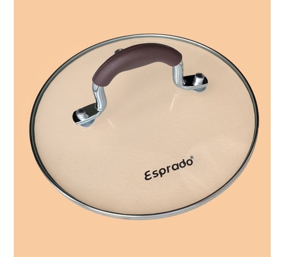 Ковш Esprado toffee с крышкой, 16x7,5 см, 1,5 л, нержавеющая сталь TOFL16BE109