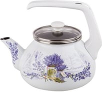 Чайник PERFECTO LINEA стальной эмалированный, 2.2 л, серия Букет лаванды 52-360922