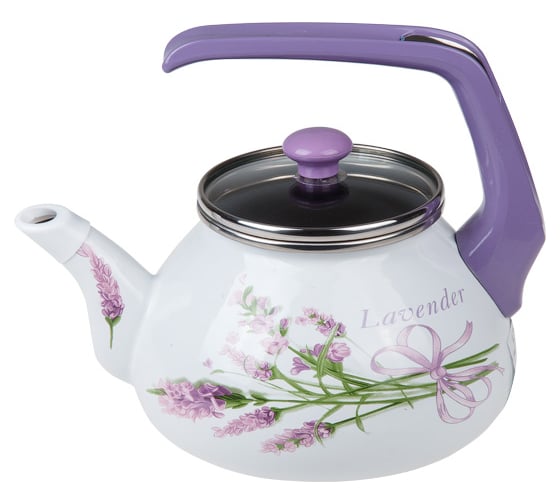 Чайник PERFECTO LINEA стальной эмалированный, 2.2 л, серия Лаванда 52-333222