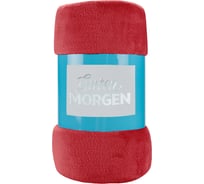 Покрывало (плед) Guten Morgen Велсофт, рис.19-1656, бордо, 150x200 см ПФКР-150-200