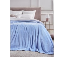 Покрывало (плед) Guten Morgen Велсофт, рис.16-3929, небесный, 150x200 см ПФГОЛ-150-200