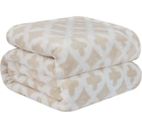 Покрывало (плед) Guten Morgen Велсофт, монограмма, 150x200 см PKфл-SP98-150-200