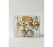 Набор елочных украшений Волшебство на ветках 16 шт., Золотые куранты VNVE-B26