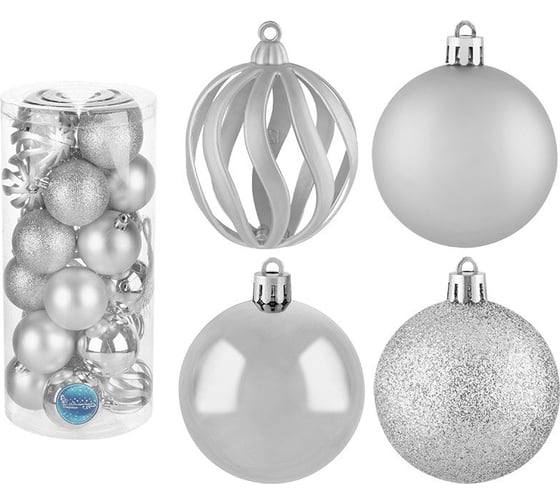 Набор шаров Волшебная страна syqa 0123067 24 шт, 6 см 106293 1