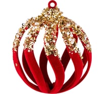 Шар Волшебная страна syqb4-0123054 бархат красный, 8 см 106351