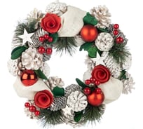 Рождественский венок Волшебная страна sysgzsb-4623001 30 см 106397