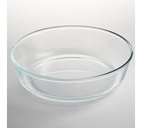 Круглая форма для запекания Забава РК-0016 из жаропрочного стекла, 1,5 л, 22.0х5.5 см (6) 0R-00004826