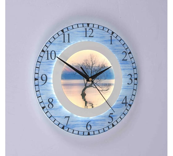 Часы Мелодия Света 6416 23w bl 000028213