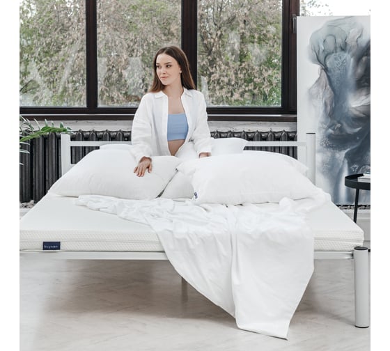 Анатомическая набивная подушка для сна buyson BuyEasy 50x70 см 50011302.00083