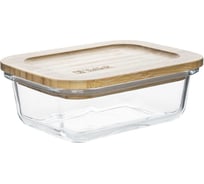 Контейнер TALLER 370 мл с бамбуковой крышкой TR-38131