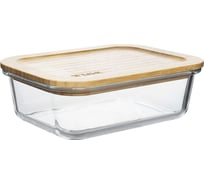 Контейнер TALLER 970 мл с бамбуковой крышкой TR-38133