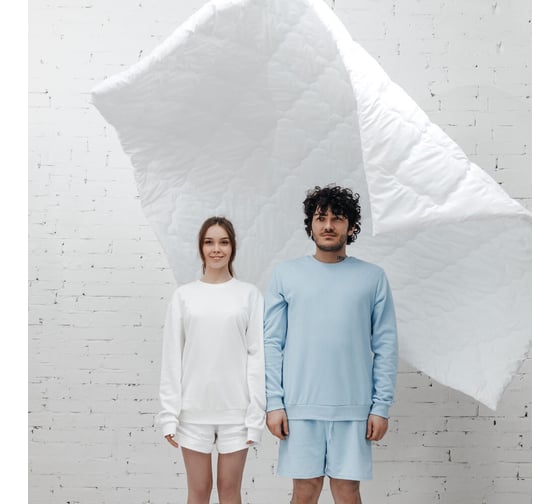 Двуспальное одеяло buyson BuyFirst евро, 200x220 см 50010201.00555