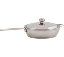 Сковорода Амет 1,5 л, 220 мм, 1 длинная ручка, 1 короткая 1с740