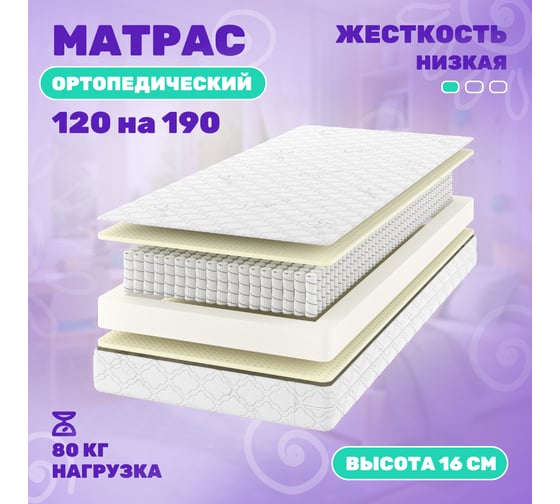 Матрас Капризун дрим хеппи плюс 120х190 см 414512