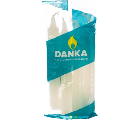 Свеча ДАНКА хозяйственная №45 4 шт 4627073670020