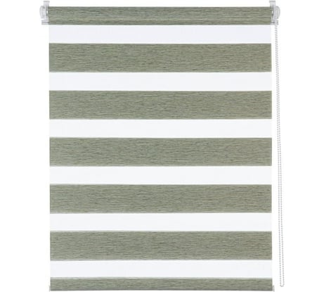 Рулонная штора Decofest день/ночь Жаккард Изумрудный 180x180 А0000030658