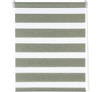 Рулонная штора Decofest день/ночь Жаккард Изумрудный 080x160 Мини А0000030653