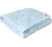 Стеганое одеяло Мягкий сон 205x140, тм "одеялson" серия "сова", голубой ОСВС-6151т