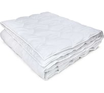 Стеганое одеяло Мягкий сон оверлок, 220x200, "every night" белый ОСВов-6113у