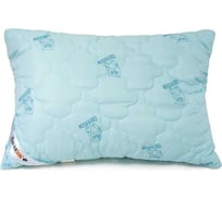 Стеганая подушка Мягкий сон 70x50, "одеялson" серия "сова", голубой ПСС-6155у