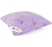 Стеганая подушка Мягкий сон 70x70, "одеялson" серия "сова", фиолетовый ПСС-6166у