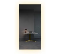 Прямоугольное зеркало GENGLASS большое 196x96 см, с холодной подсветкой HALFEO NF LED XL, с сенсорным выключателем GGL-05-XL-6000-2