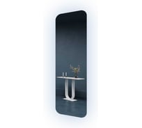 Прямоугольное зеркало GENGLASS 179x54 см, с холодной подсветкой KUVINO NF LED L, с проводом GGL-02-L-6000-1