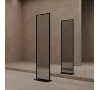Напольное зеркало в раме GENGLASS ZELISO Black, двухстороннее GGM-23-2-2