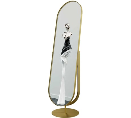 Напольное зеркало в раме GENGLASS OZEVIS Gold GGM-20-1