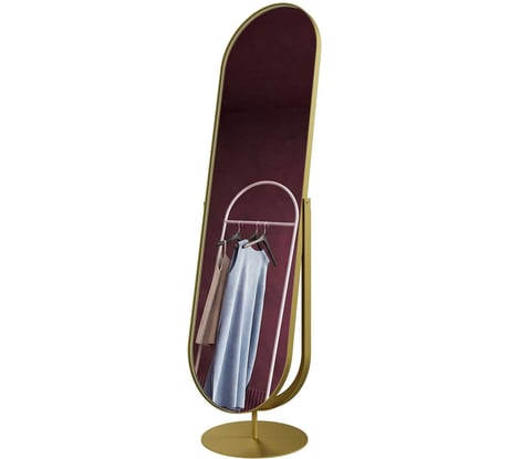 Напольное зеркало в раме GENGLASS OZEVIS Gold GGM-20-1