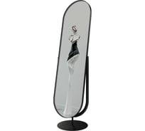 Напольное зеркало в раме GENGLASS OZEVIS Black GGM-20-2