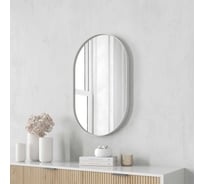 Зеркало в раме GENGLASS NOLVIS White S GGM-16-3-1