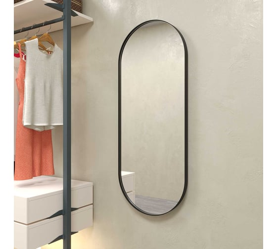 Зеркало в раме GENGLASS NOLVIS Black M 1 GGM-16-2-2 1