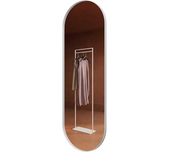 Зеркало в раме GENGLASS NOLVIS White L GGM-16-3-3
