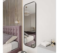 Зеркало в раме GENGLASS KUVINO Black M GGM-18-2-1