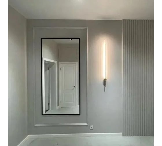 Зеркало в раме GENGLASS HALFEO Black XL GGM-15-2-1