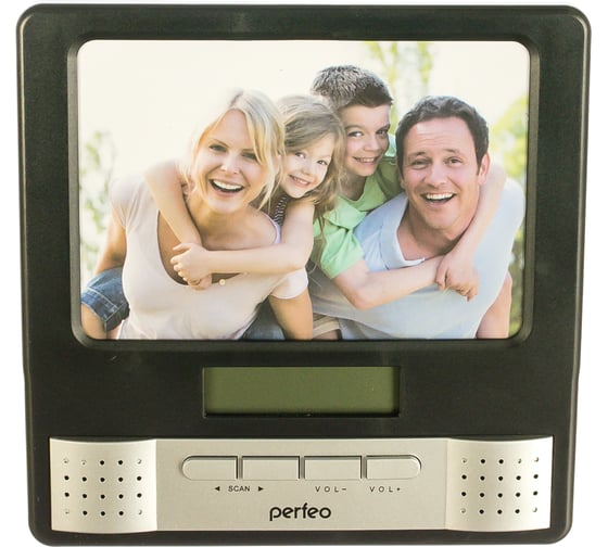 Часы-радио-фоторамка PERFEO Foto PF-S6005 чёрный 30 012 667