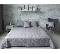 Покрывало ТЕКСТИЛЬ микрофибра, 160x200 см, никель 34328ПокрывалоМикрофибра160х200Никель 31186920