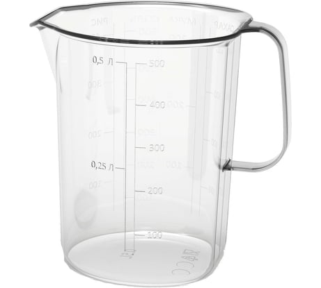 Мерная кружка Phibo 0.5 л, бесцветный 435228001