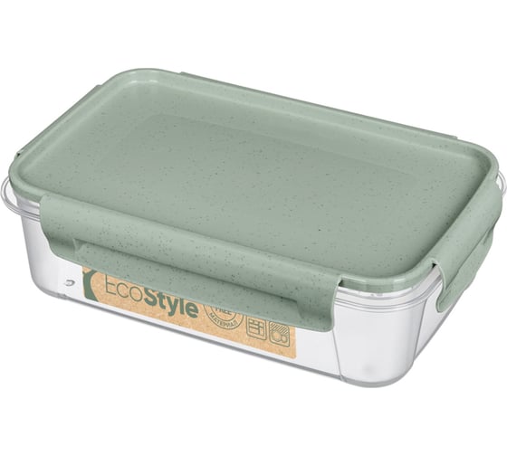 Контейнер для продуктов Phibo 0.75 л, зеленый флэк 433155136 1