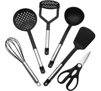 Набор кухонных принадлежностей Ridberg 6 шт., черный 1212161