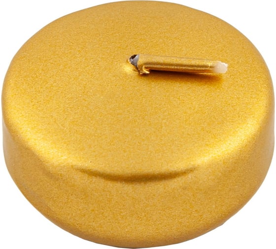 Плавающая свеча MIR LIGHT "Horizon Candles" высота 25 мм, диаметр 50 мм, 4 шт., золотая СС-77247