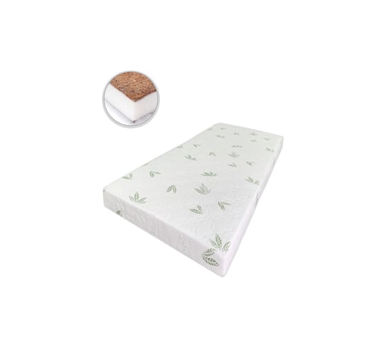 Матрас Капризун джангл симпл алоэ вера, ппу, 200х90 см 413081 1