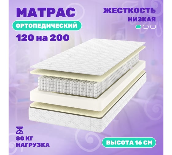 Матрас Капризун дрим хеппи плюс, 120х200 см 414511