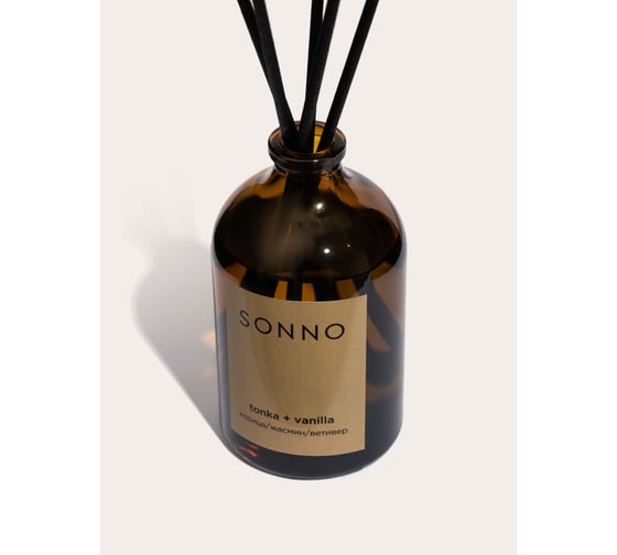 Ароматический диффузор SONNO Tonka + Vanilla 100 мл 4610051407886