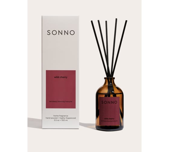 Ароматический диффузор SONNO Wild Cherry 100 мл 4610051407558