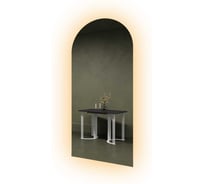 Безрамное зеркало GENGLASS ARKIS NF LED L, контурная теплая подсветка с проводом GGL-06-L-3000-1